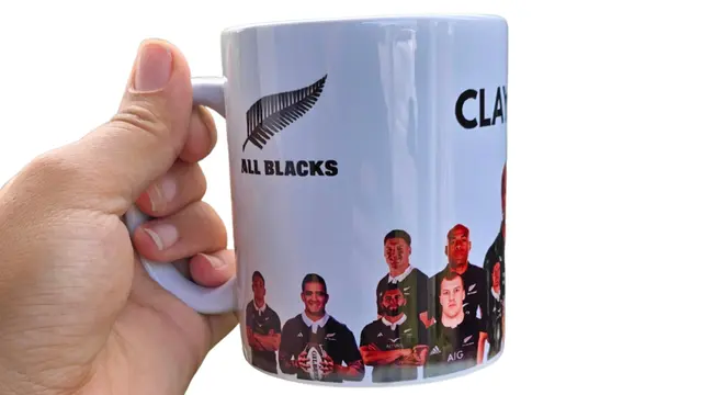 All Blacks Fan Mug - With Personalized Name