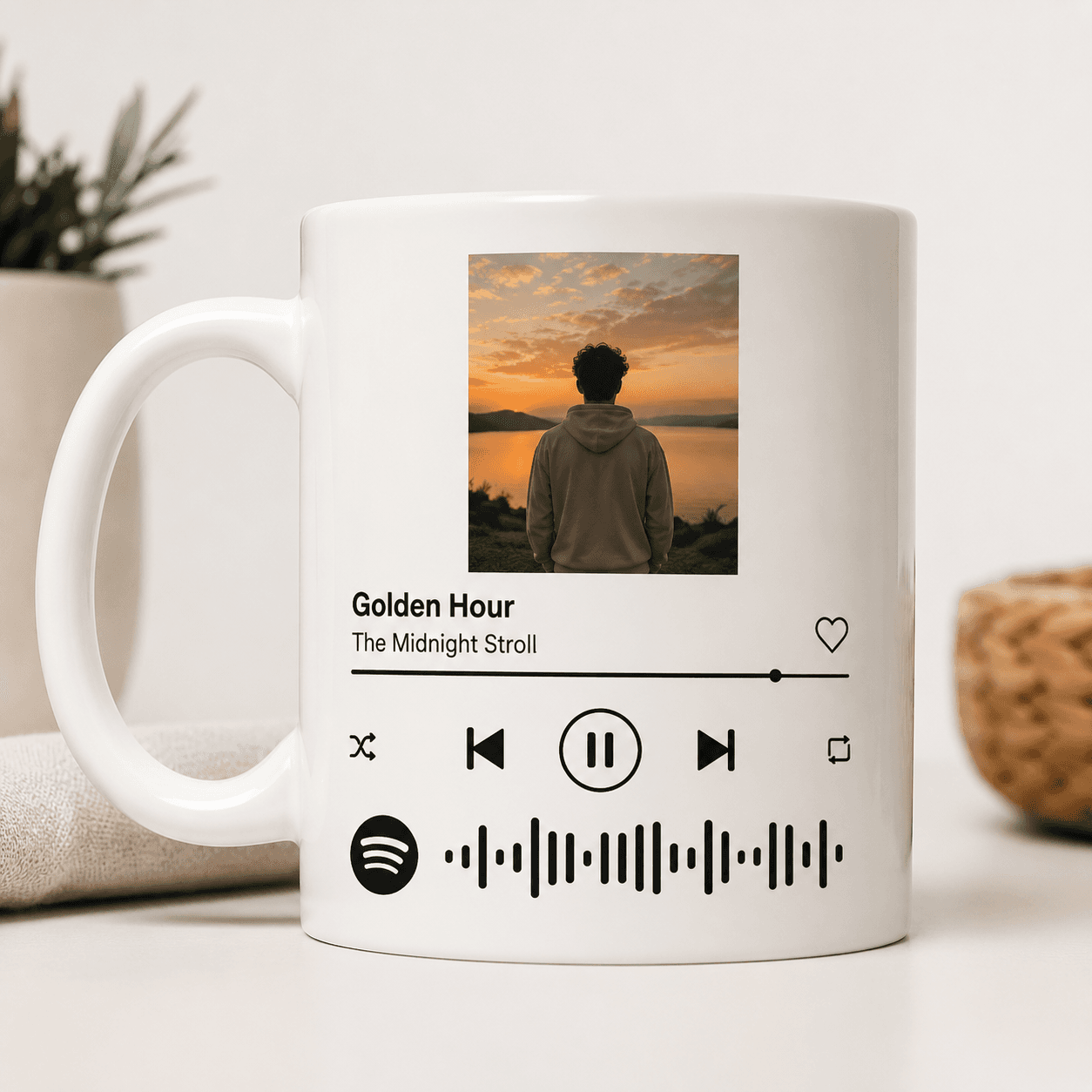 Spotify Photo Mug